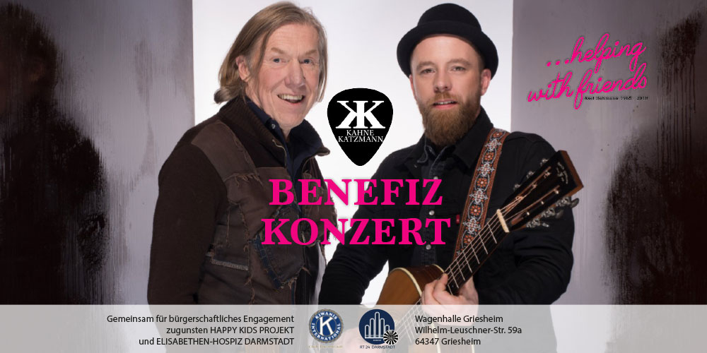 Ein Benefizkonzert in der Wagenhalle Griesheim