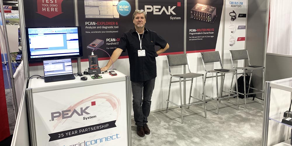 PEAK-System ist auf der Automotive Testing Expo