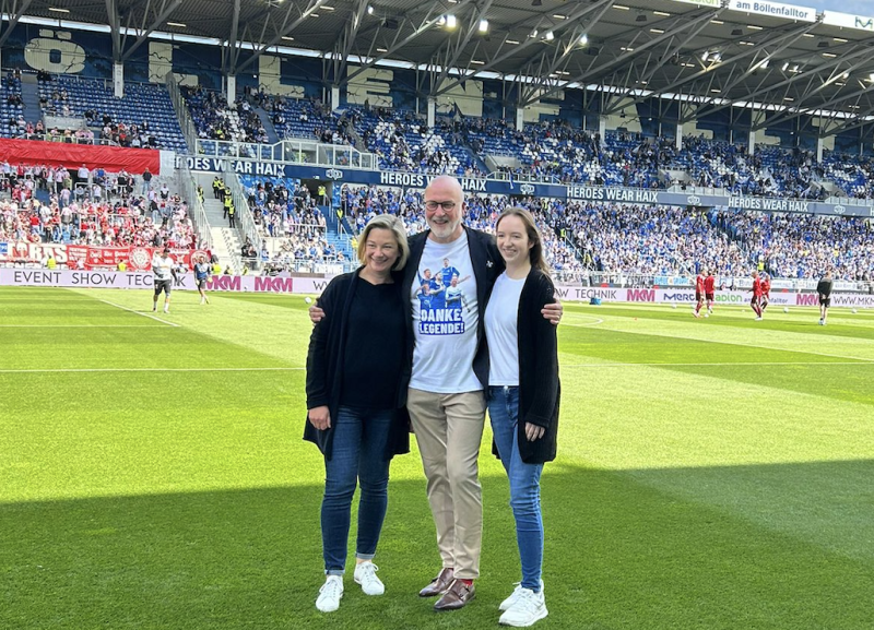 Volker Haar, Ines Dohmann und Frederike Dohmann